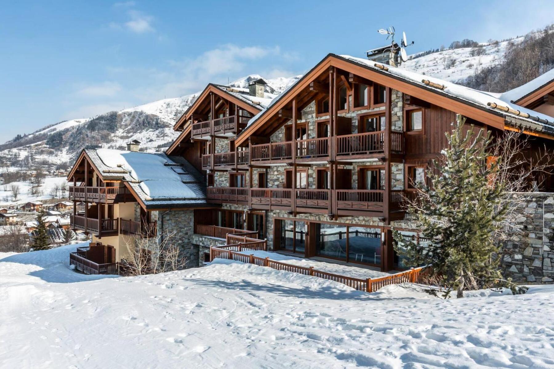 Les Chalets Du Gypse - Les Chalets Du Gypse C05 Mae-3611 サン・マルタン・ド・ベルヴィル エクステリア 写真